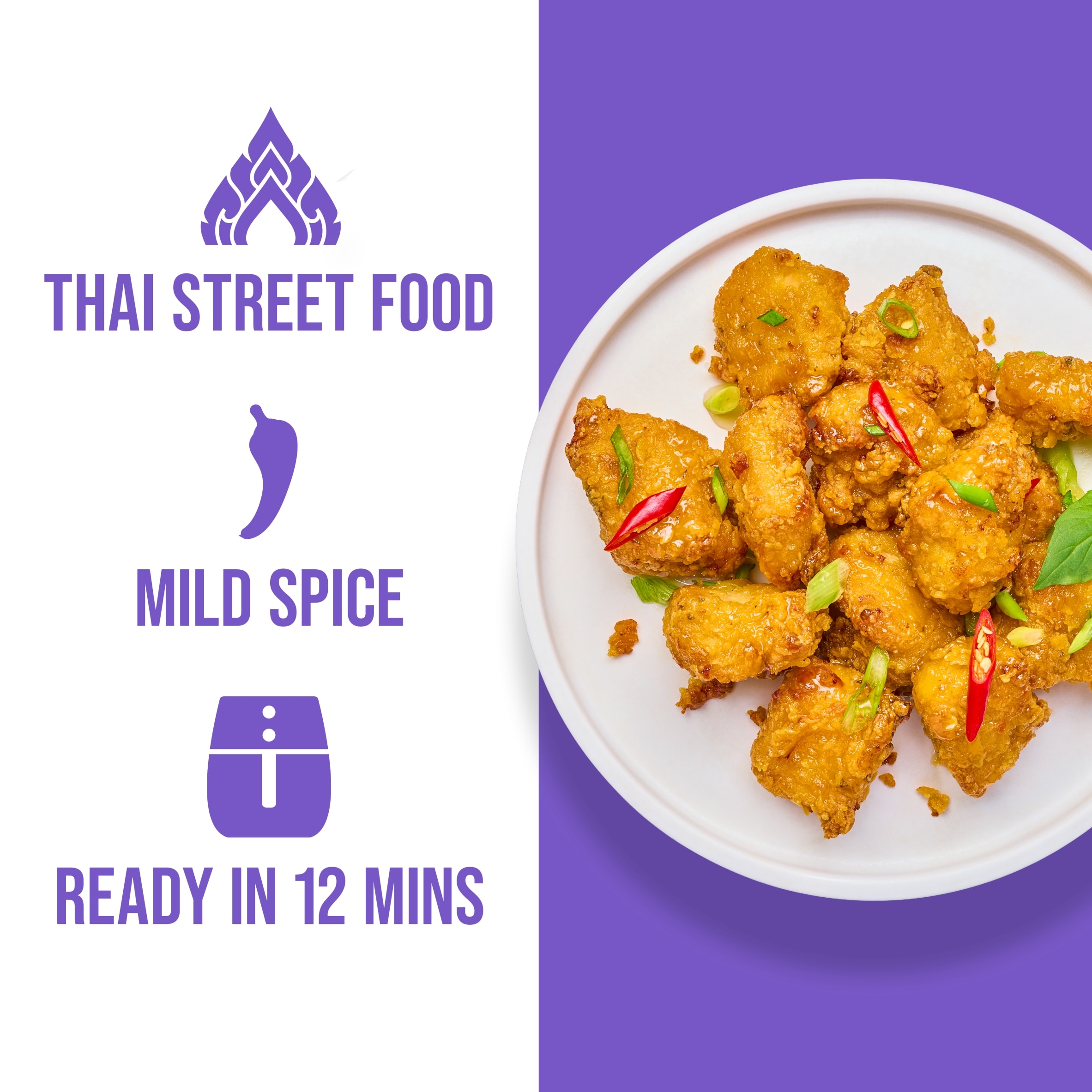 Kitchen Joy Thai Fried Krapow Chicken 250g thumbnail 2
