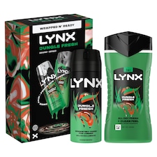 Lynx Jungle Fresh Bodyspray & Bodywash Gift Set