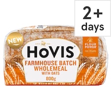 Hovis Farmhouse Batch Wholemeal Bread with Oats 800g