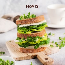 Hovis Farmhouse Batch Wholemeal Bread with Oats 800g thumbnail 2