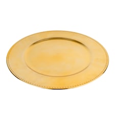 Candlelight Gold Charger