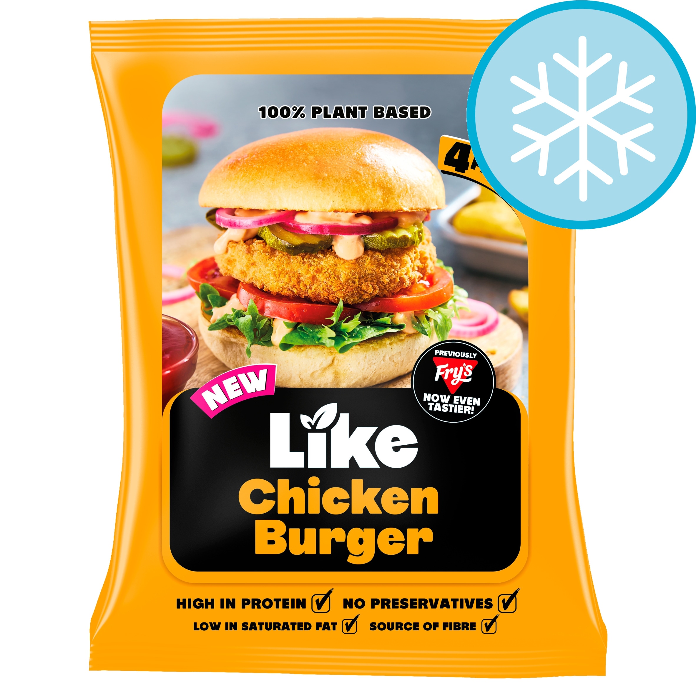Like Chicken Burgers 4 pack 320g