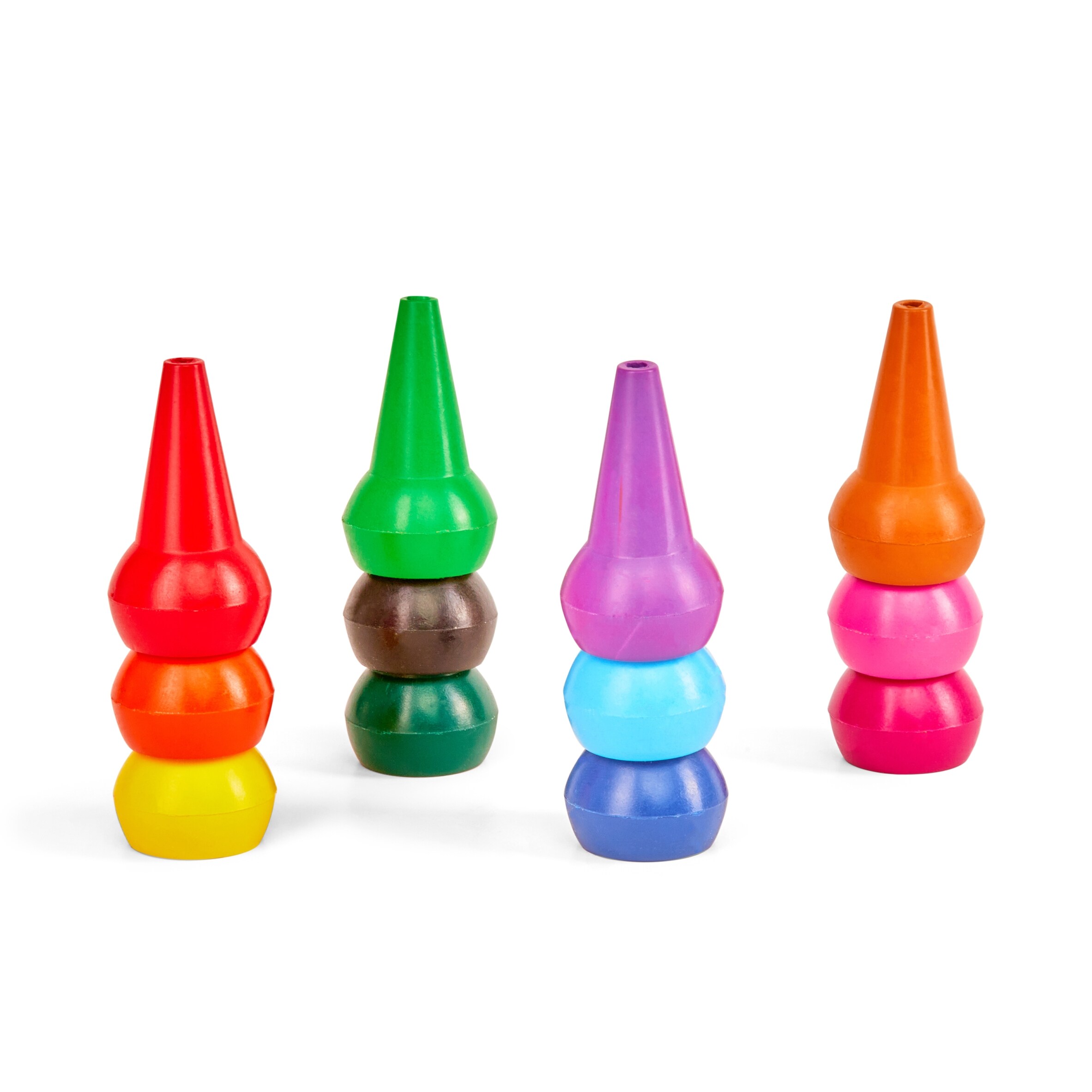 Junior Artistry Stacking Finger Crayons 12pk thumbnail 2