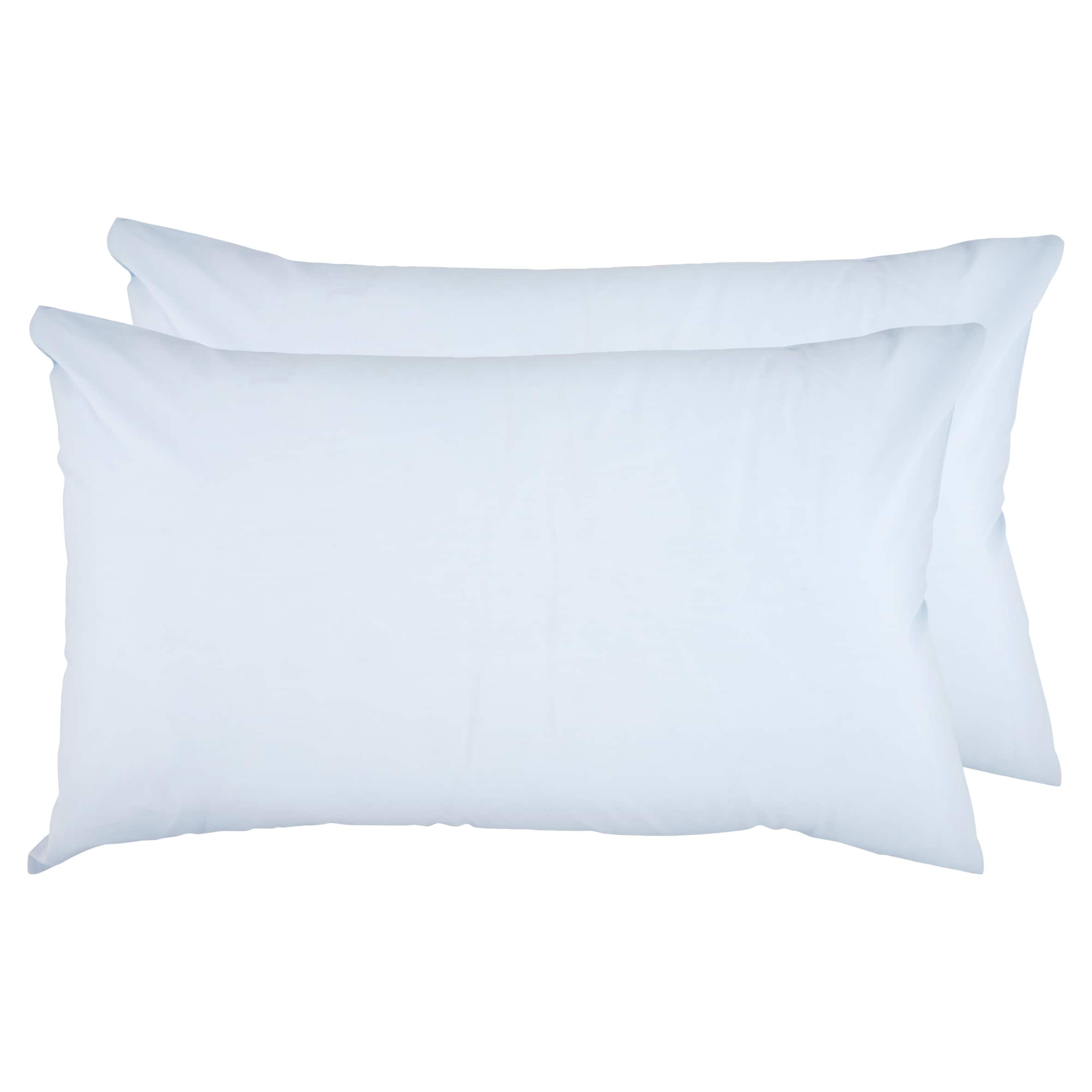 F&F Home 100% Cotton Blue Pillowcase Pair