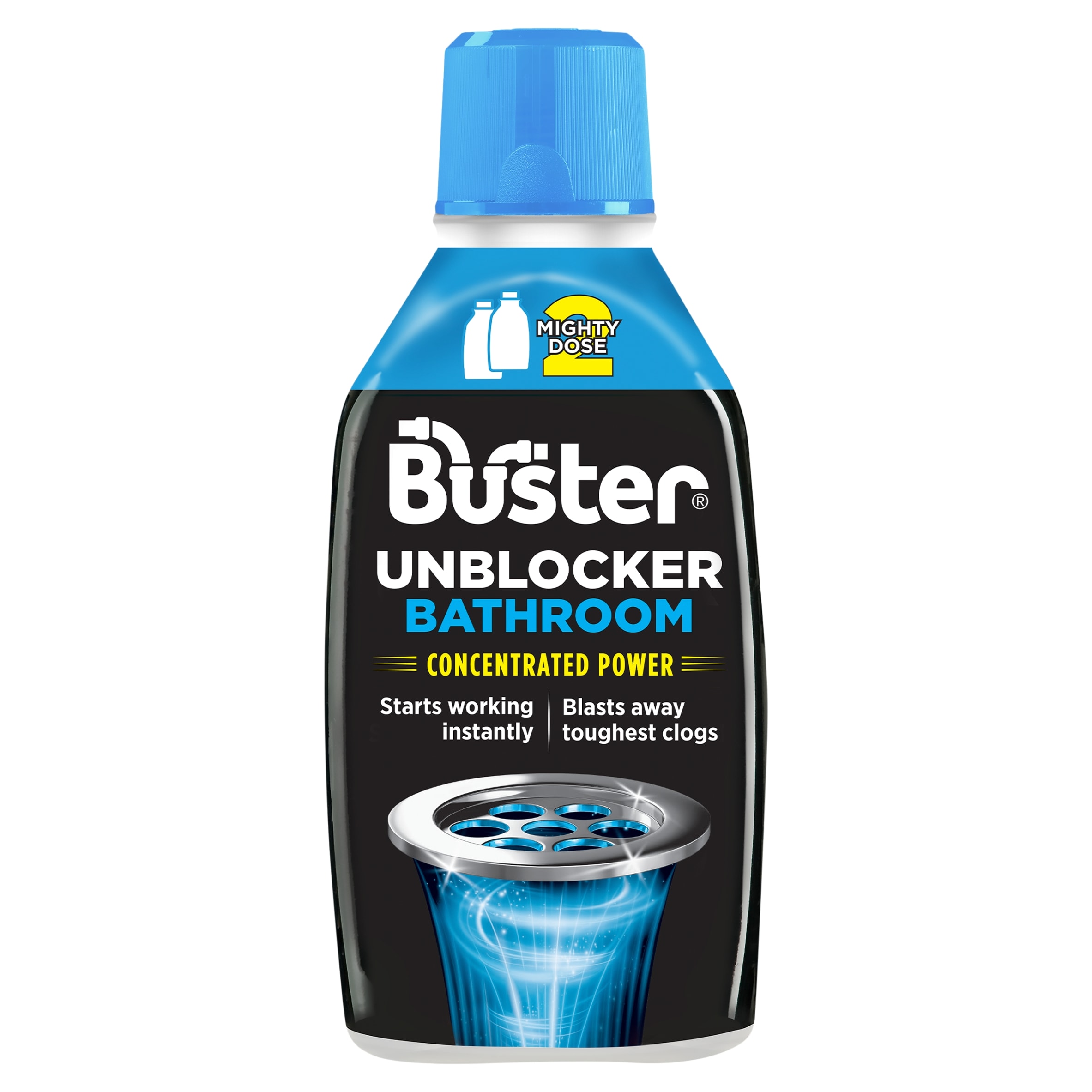 Buster 2 Dose Bathroom Unblocker 600ml