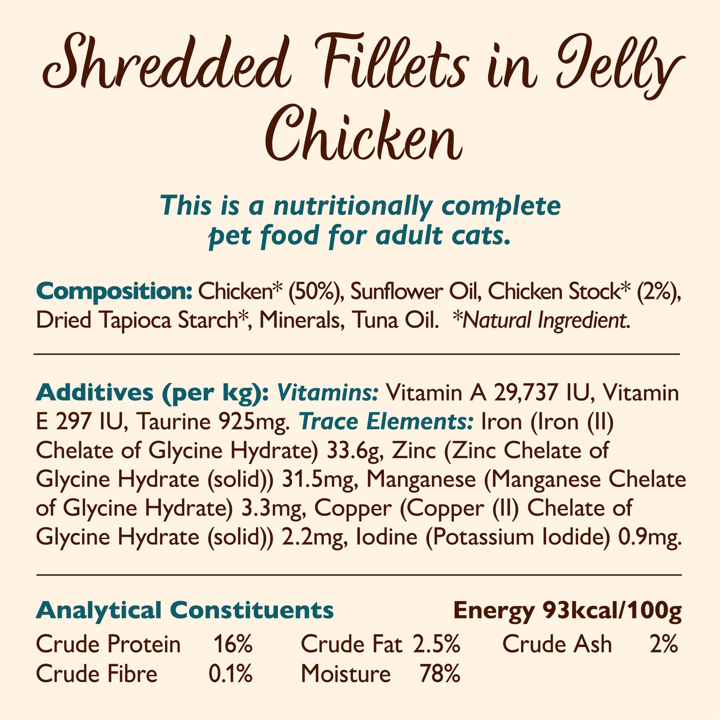Lily's Kitchen Shredded Chicken Fillets in Jelly 70g thumbnail 4