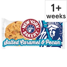 New York Bakery NYC Salted Caramel & Pecan Cookies 4 pack