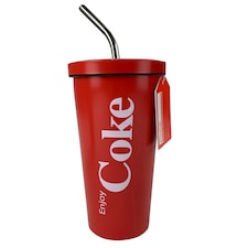 Coca-Cola Insulated Straw Cup Christmas Gift