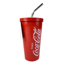Coca-Cola Insulated Straw Cup Christmas Gift thumbnail 2