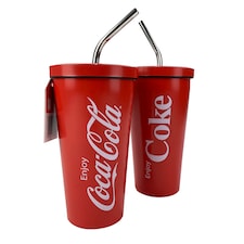 Coca-Cola Insulated Straw Cup Christmas Gift thumbnail 3
