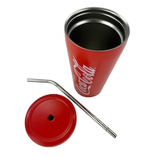 Coca-Cola Insulated Straw Cup Christmas Gift thumbnail 4