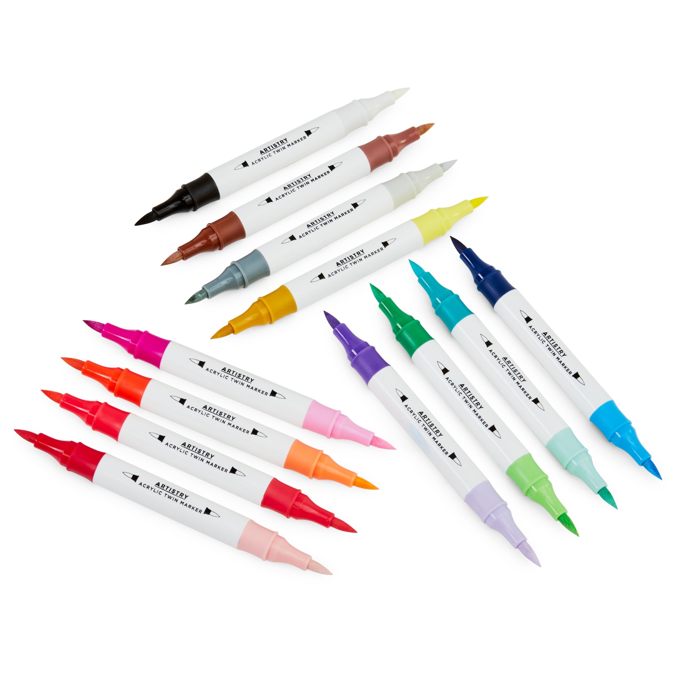 Artistry 12pk Acrylic Twin Paint Markers thumbnail 3