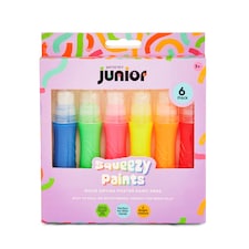 Junior Artistry Squeezy Paints 6pk