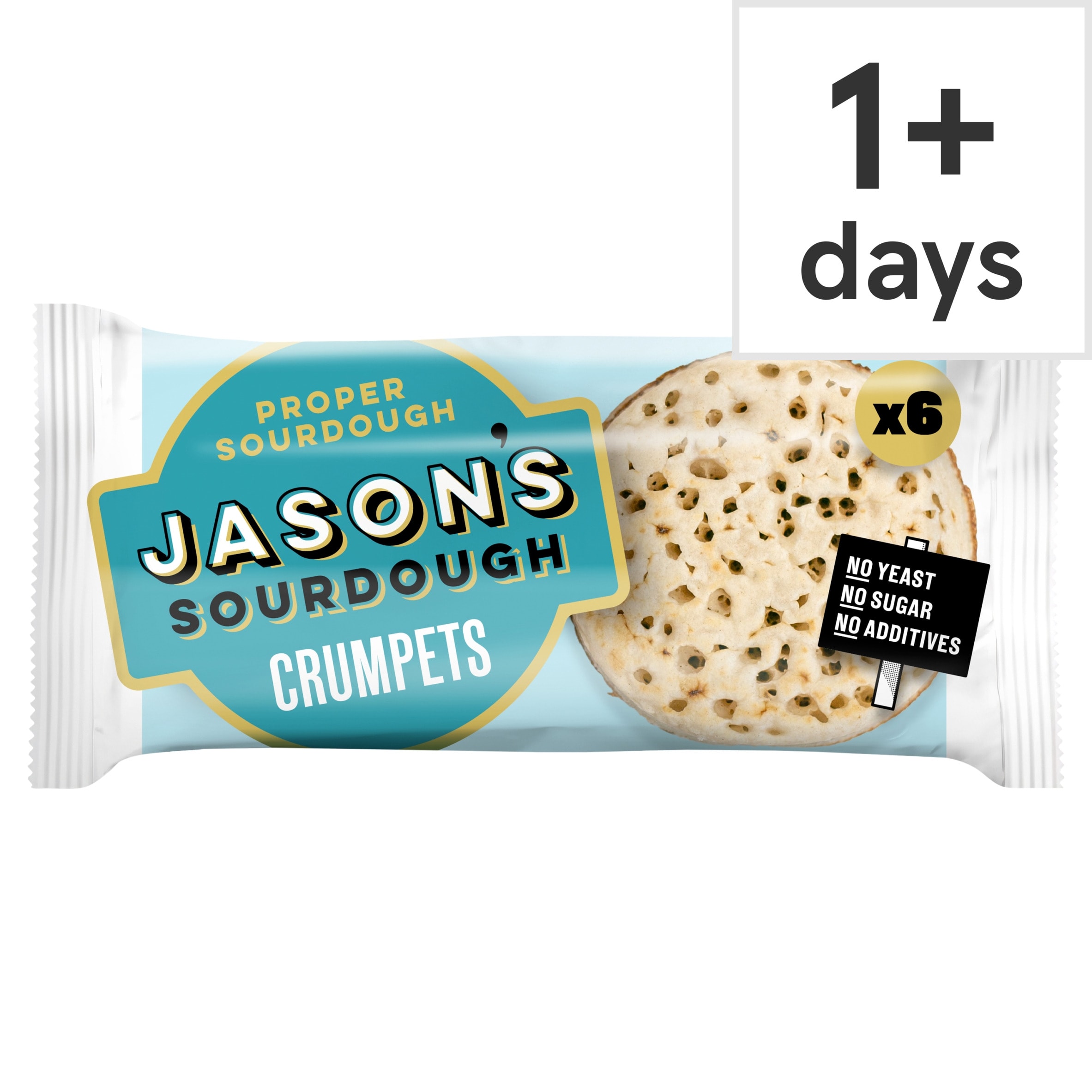 Jason's Sourdough Crumpets 6 Pack