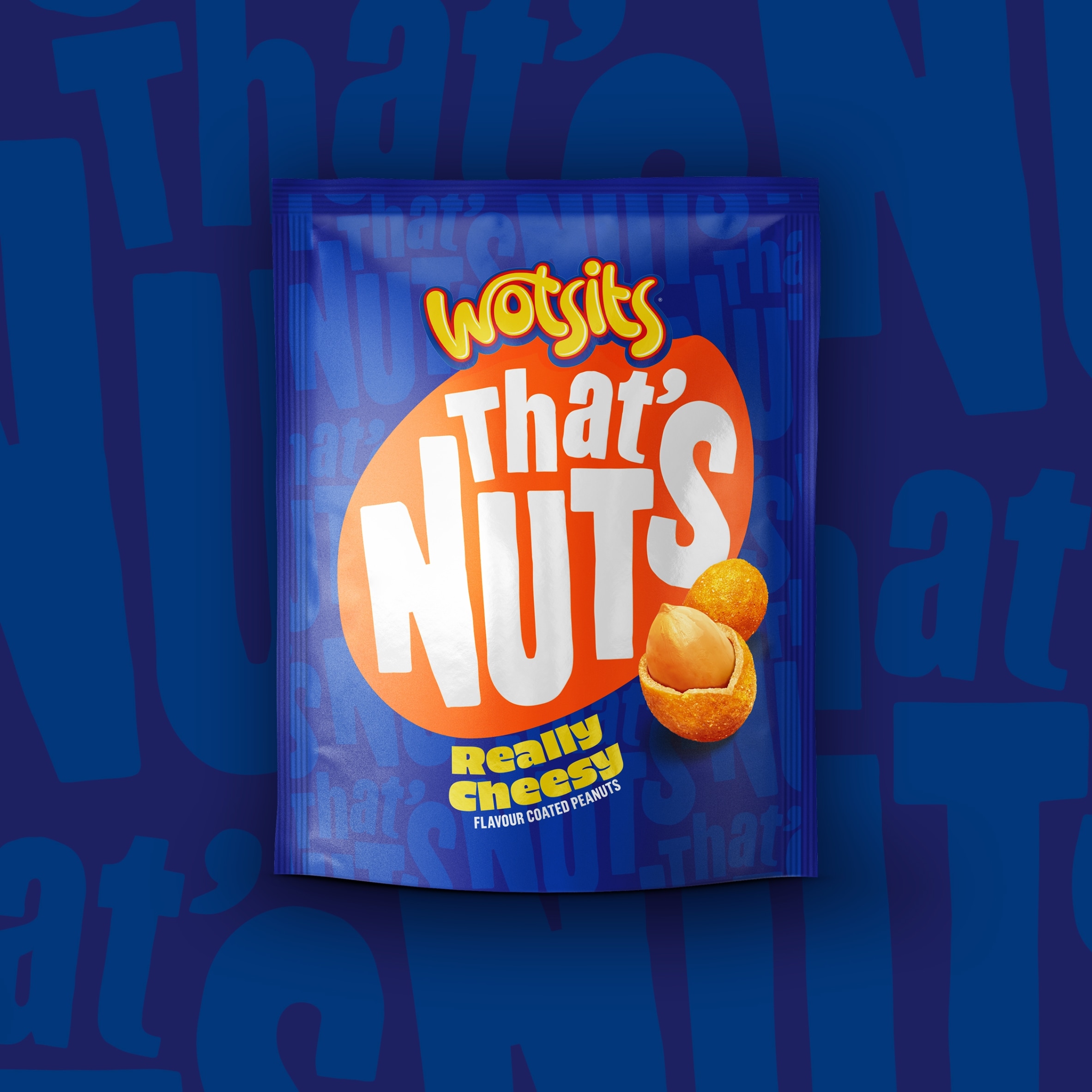 Wotsits Thats Nuts Really Cheesy 160g thumbnail 2