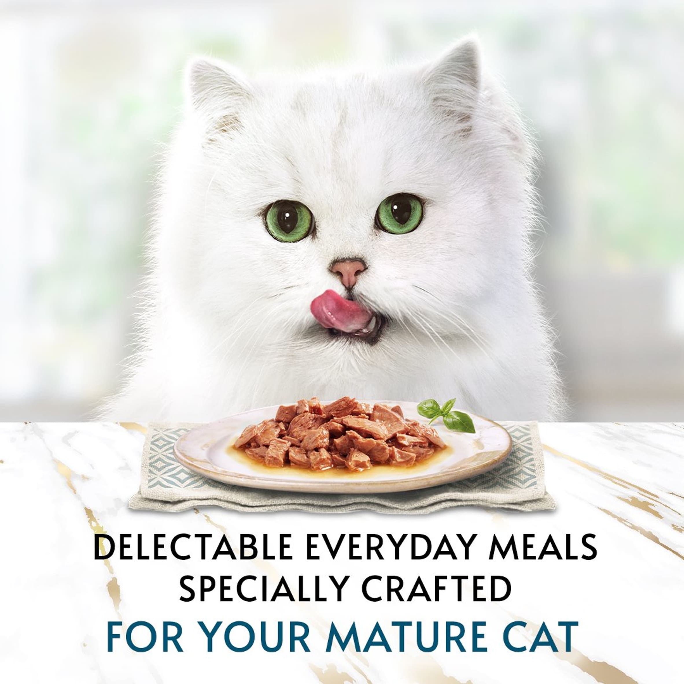 Gourmet Perle Senior 7+ in Gravy Wet Cat Food 40x85g thumbnail 3