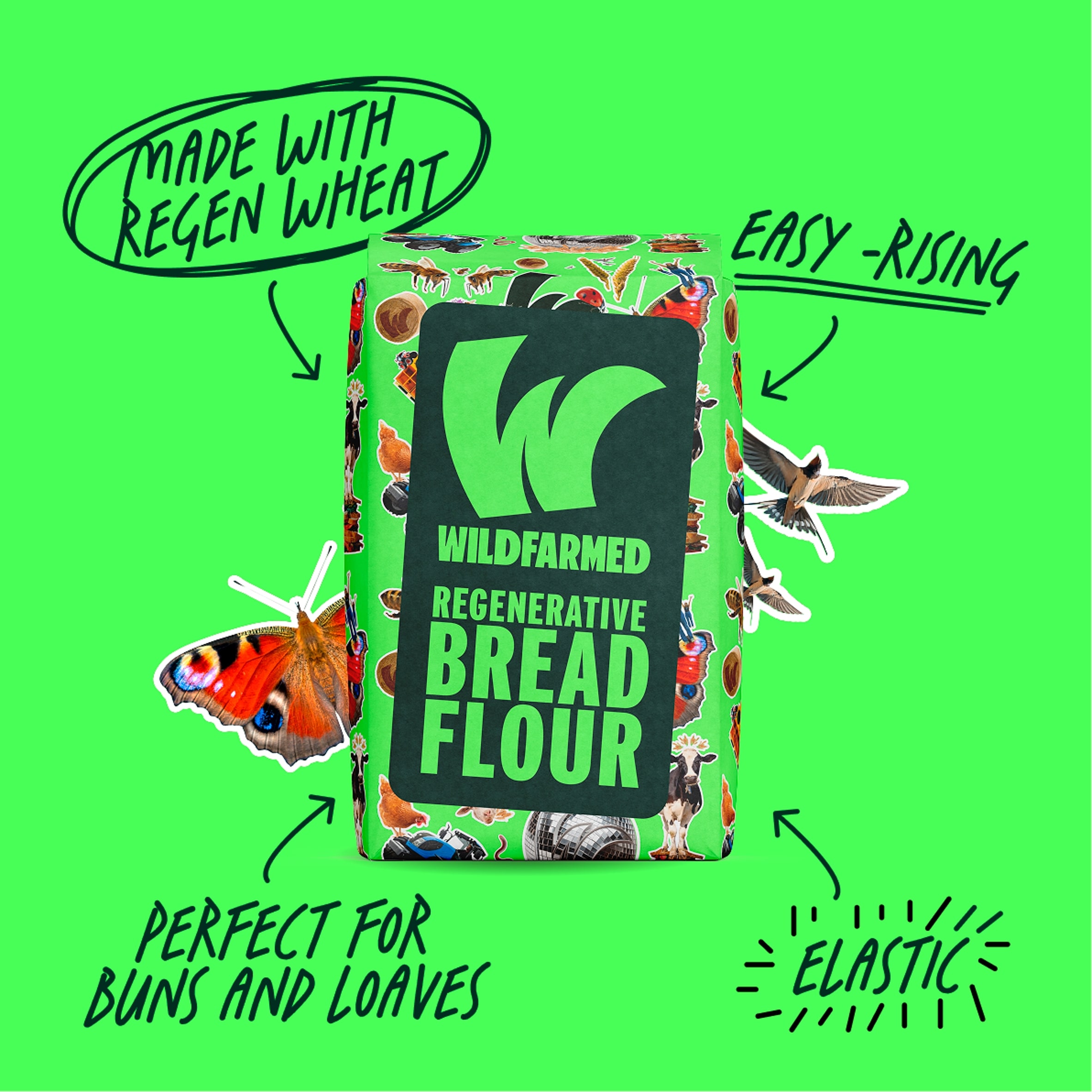 Wildfarmed Bread Flour 1kg thumbnail 2