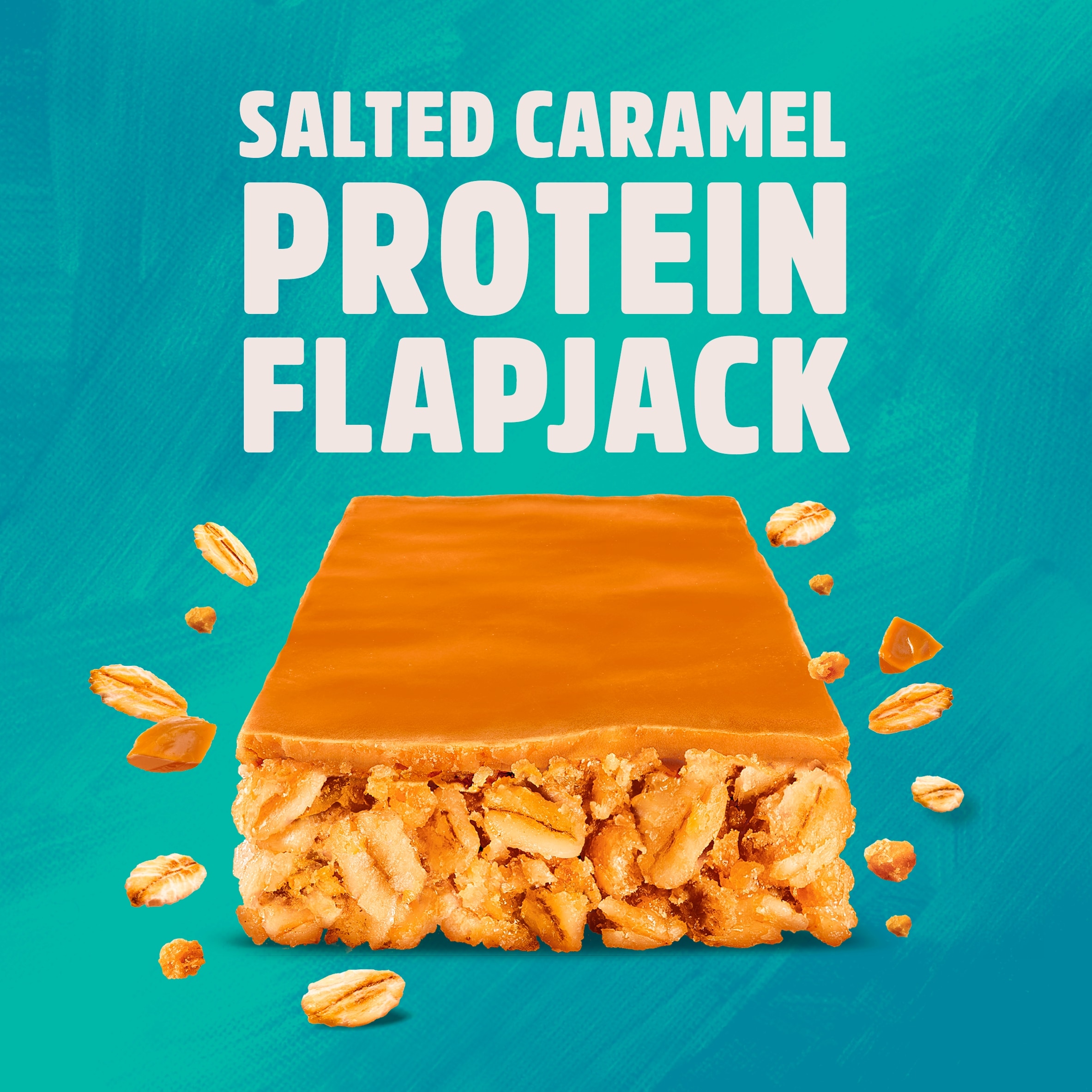 TREK Salted Caramel Protein Flapjacks 3x50g thumbnail 3