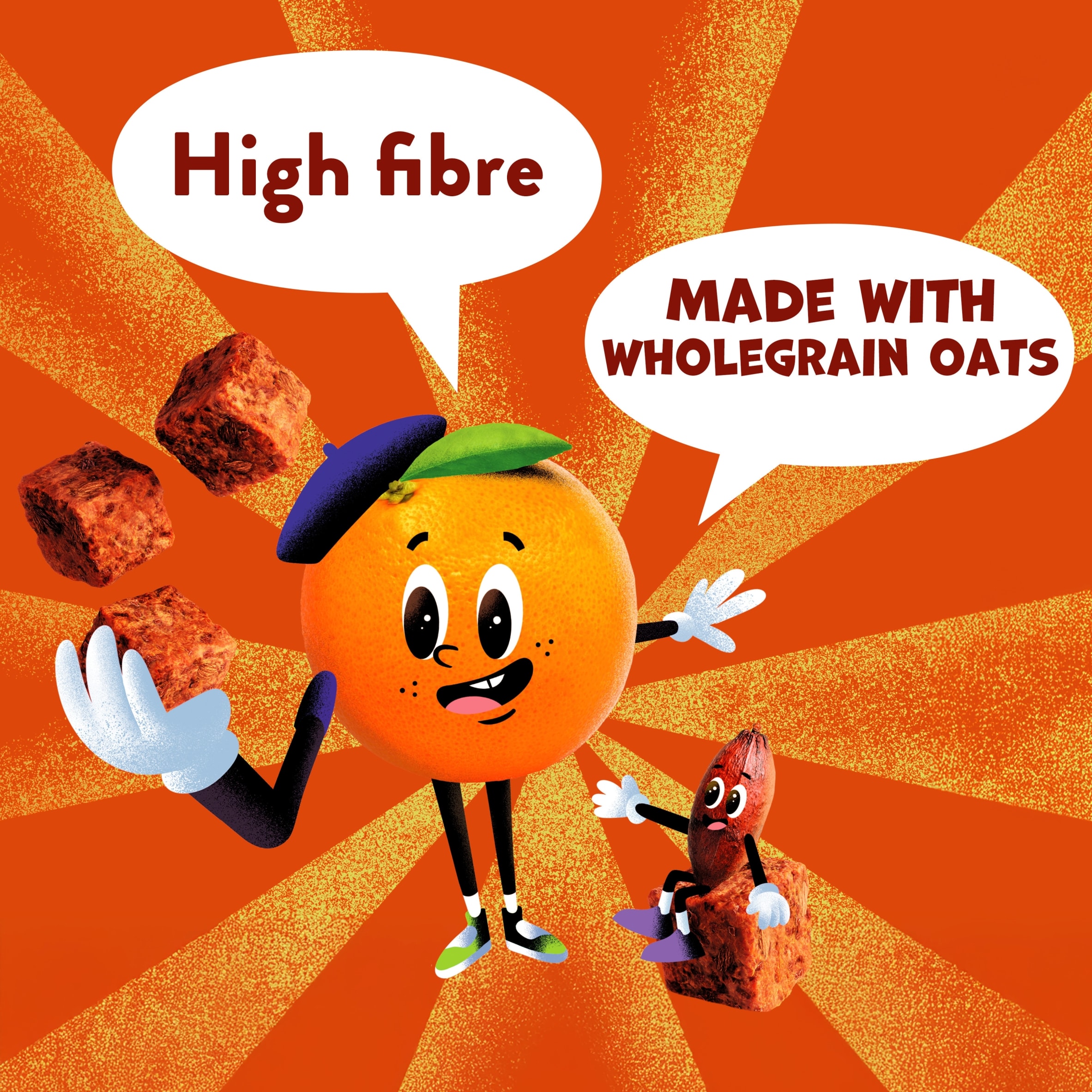 Goodies Choco Orange Mini Flapjack Bites 4x23g thumbnail 3