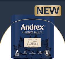Andrex Ultimate Quilts Toilet Tissue Midnight Ylang & Amber 9 Rolls thumbnail 3