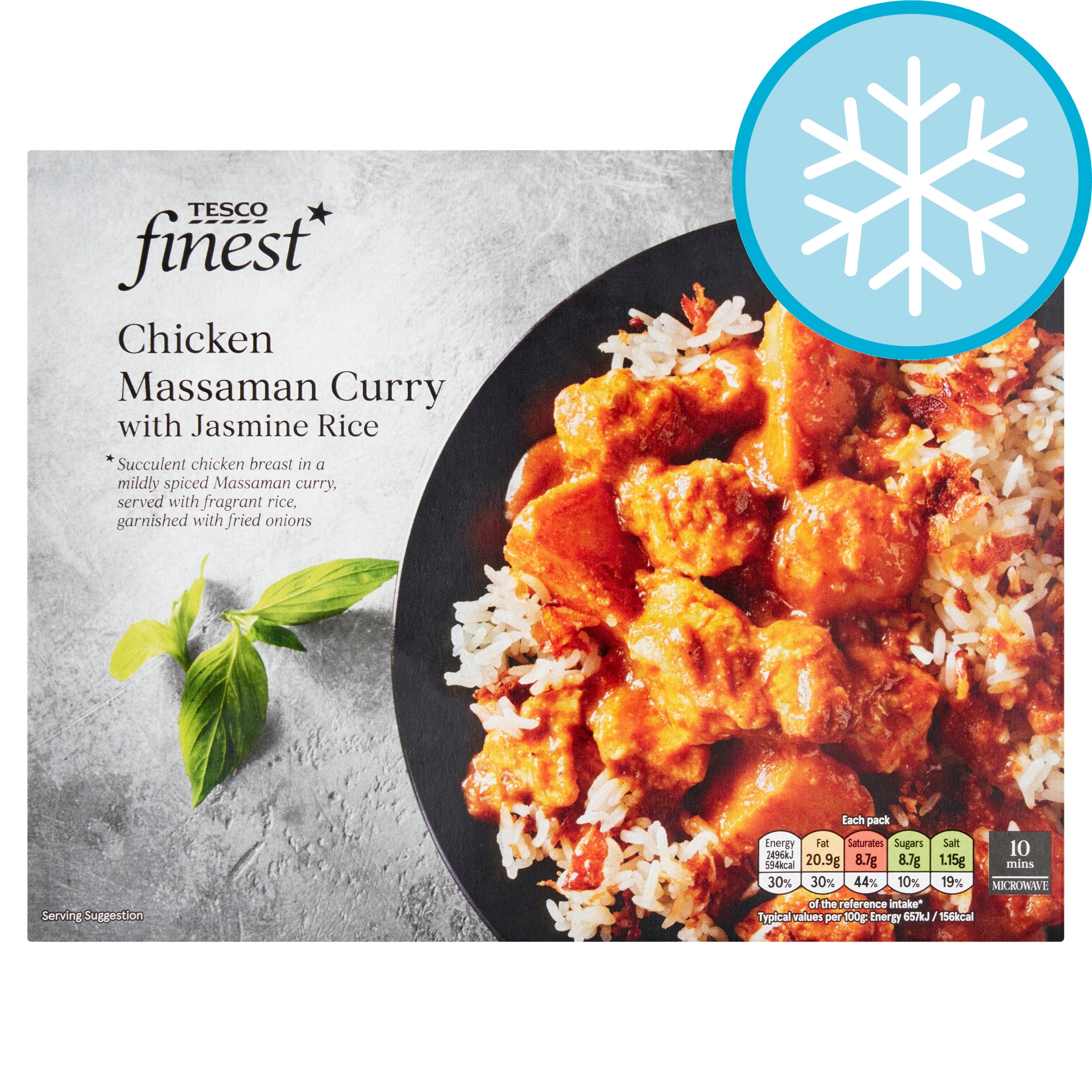 Tesco Finest Chicken Massaman Curry with Jasmine rice 400g