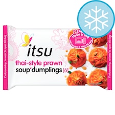 itsu thai style prawn soup dumplings 168g