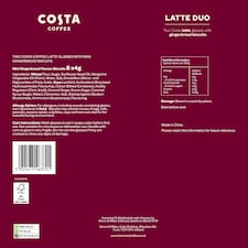 Costa Coffee Gingerbread Latte Duo Christmas Gift thumbnail 3