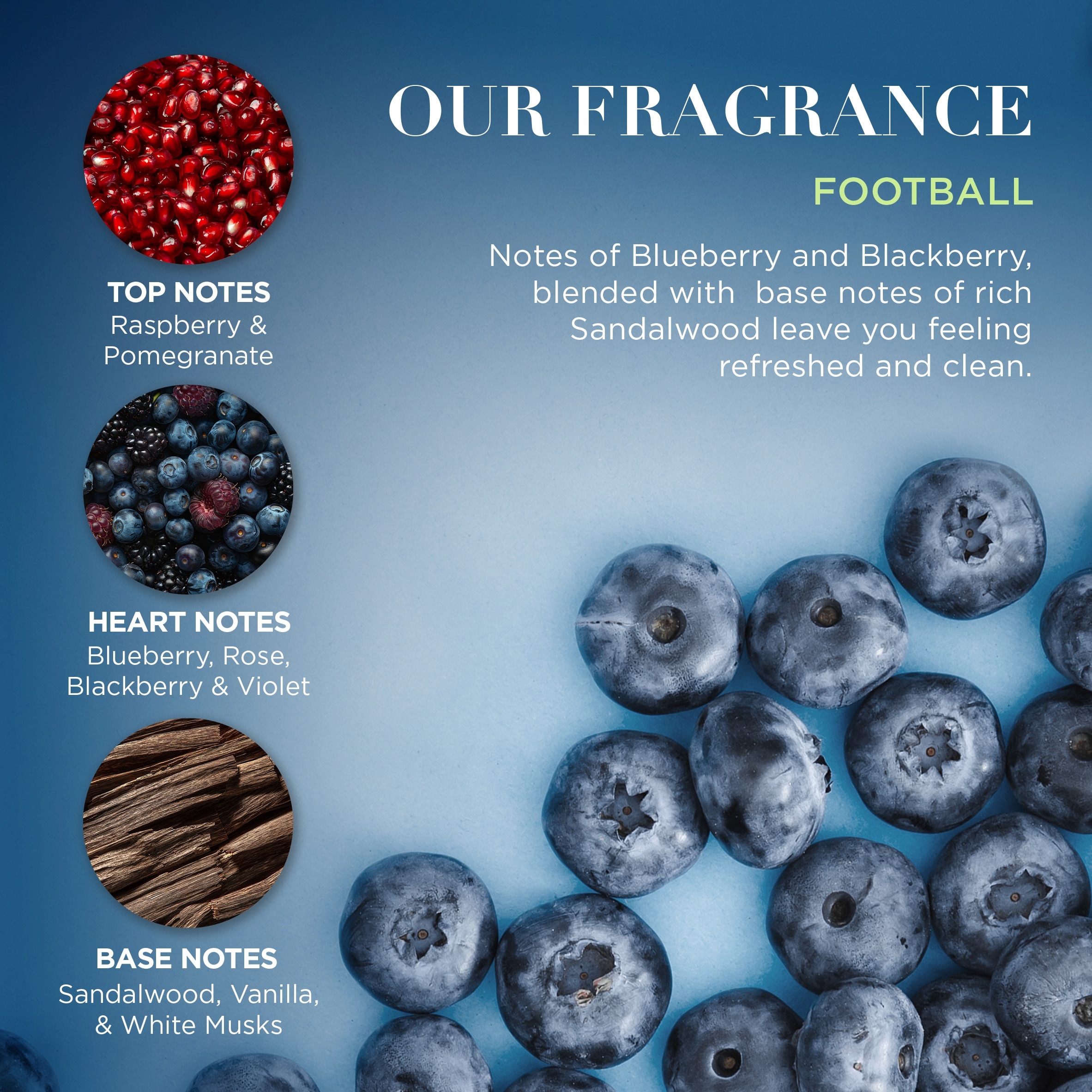 Baylis & Harding Football  Bath Bubbles Gift Blueberry Fizz 320ml thumbnail 3