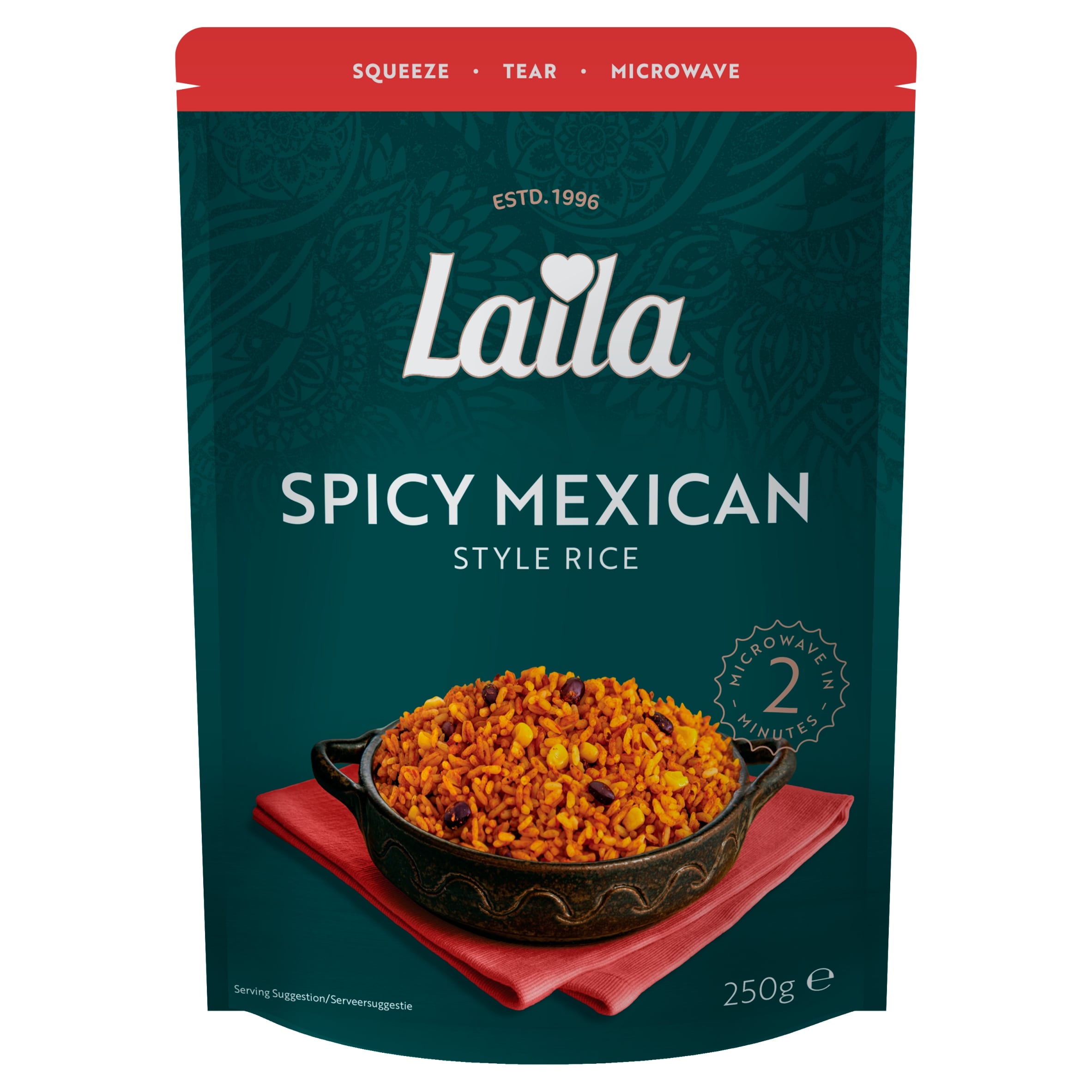 Laila Spicy Mexican Microwave Rice 250g