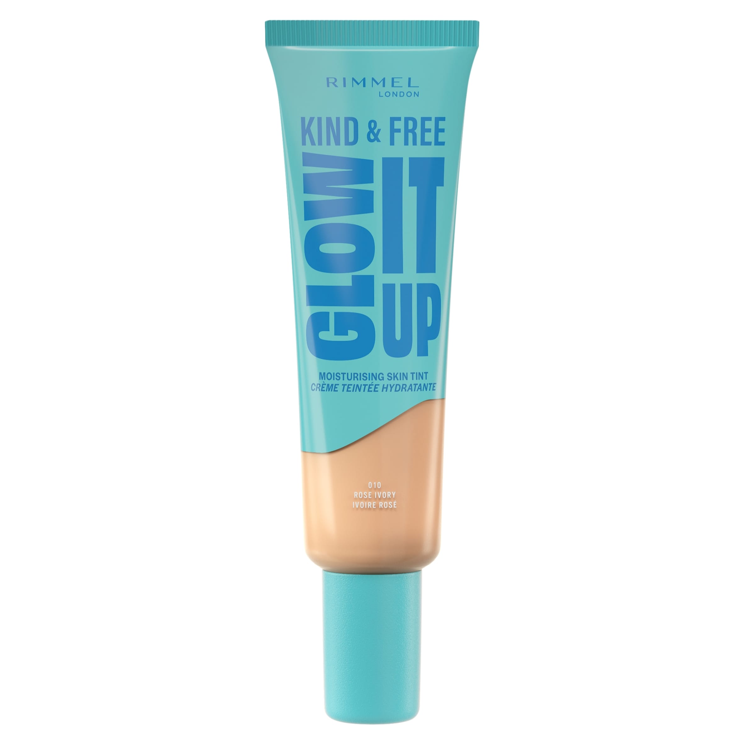 Rimmel Kind & Free Glow It Up Skin Tint 010 Rose Ivory 30ml