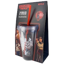 Stranger Things Straw Cup & Syrup Christmas Gift thumbnail 2