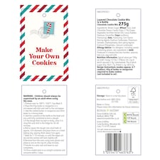 Festive Make Your Own Cookies in a Bottle Christmas Gift thumbnail 3