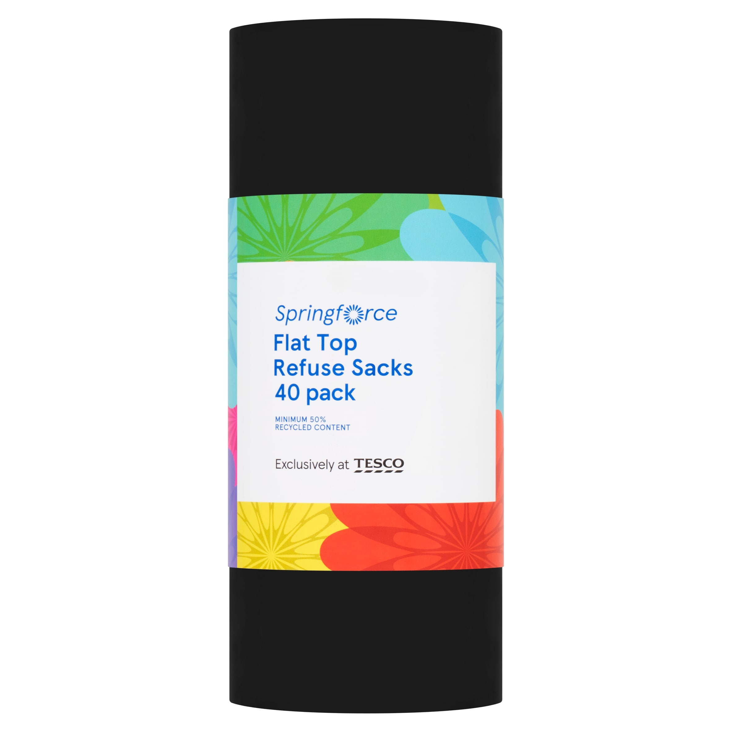 Springforce 40 Flat Top Refuse Bags