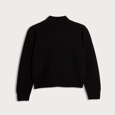 F&F Premium Pure Cashmere High Neck Jumper in Black thumbnail 4