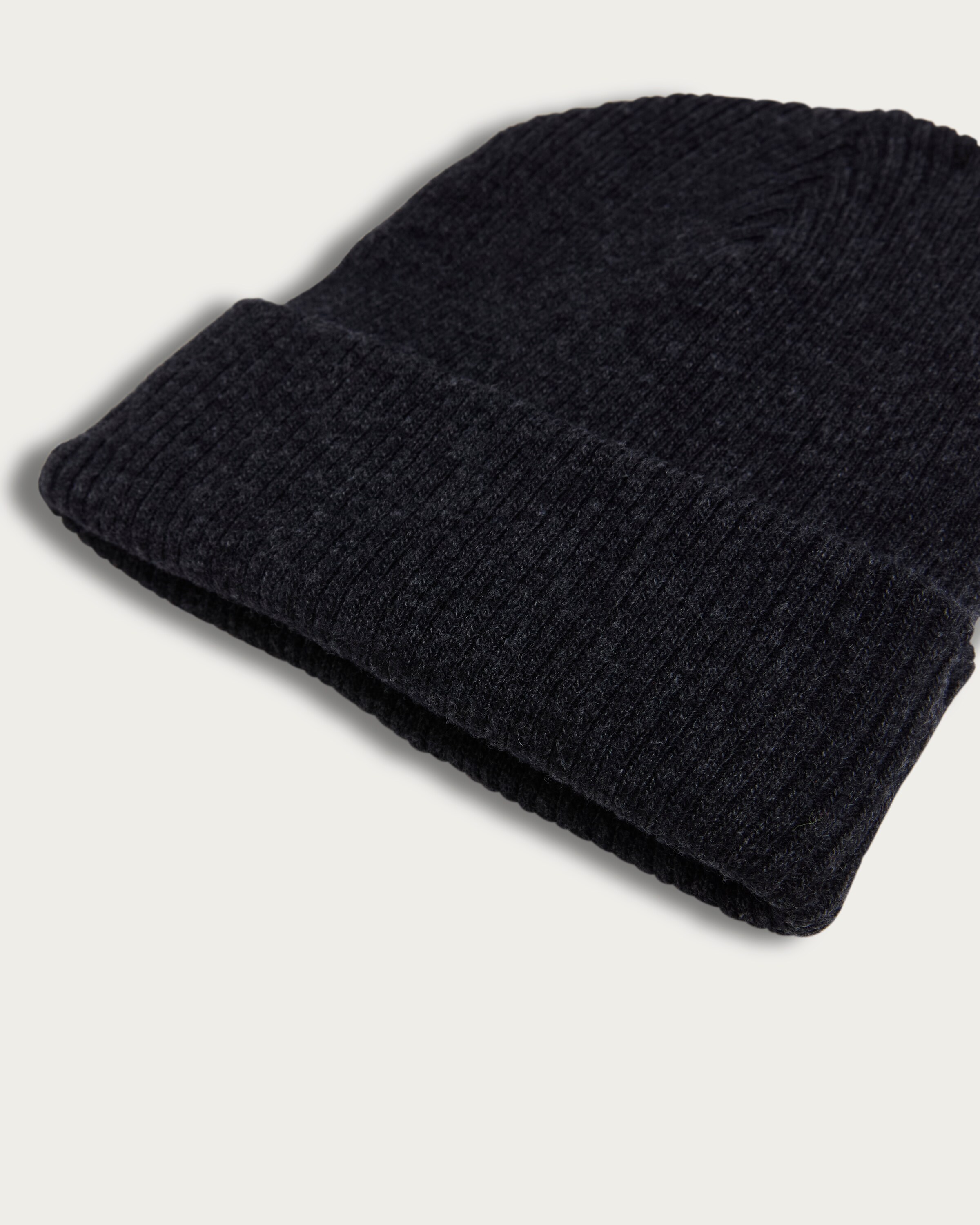 F&F Boys 2-Pack Ribbed Beanie Hats in Grey thumbnail 2