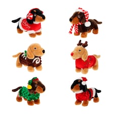 Daschund Soft Plush Toy Christmas Gift