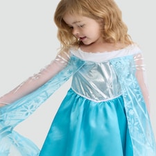 Disney Frozen Elsa Fancy Dress Costume in Blue thumbnail 2