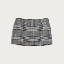 F&F Checked Mini Skirt in Black thumbnail 4