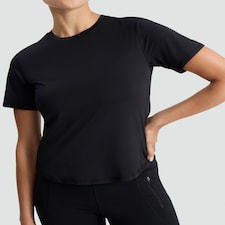 F&F Active Quick Dry Short Sleeved T-Shirt in Black thumbnail 2