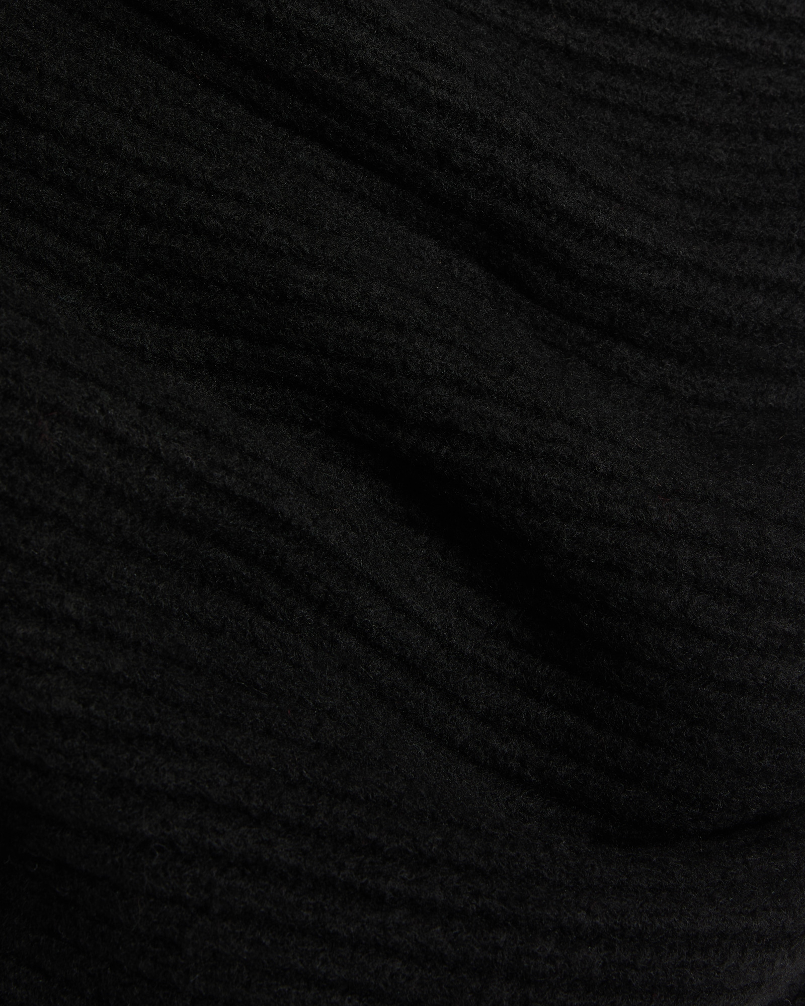 F&F Ribbed Knit Snood in Black thumbnail 2