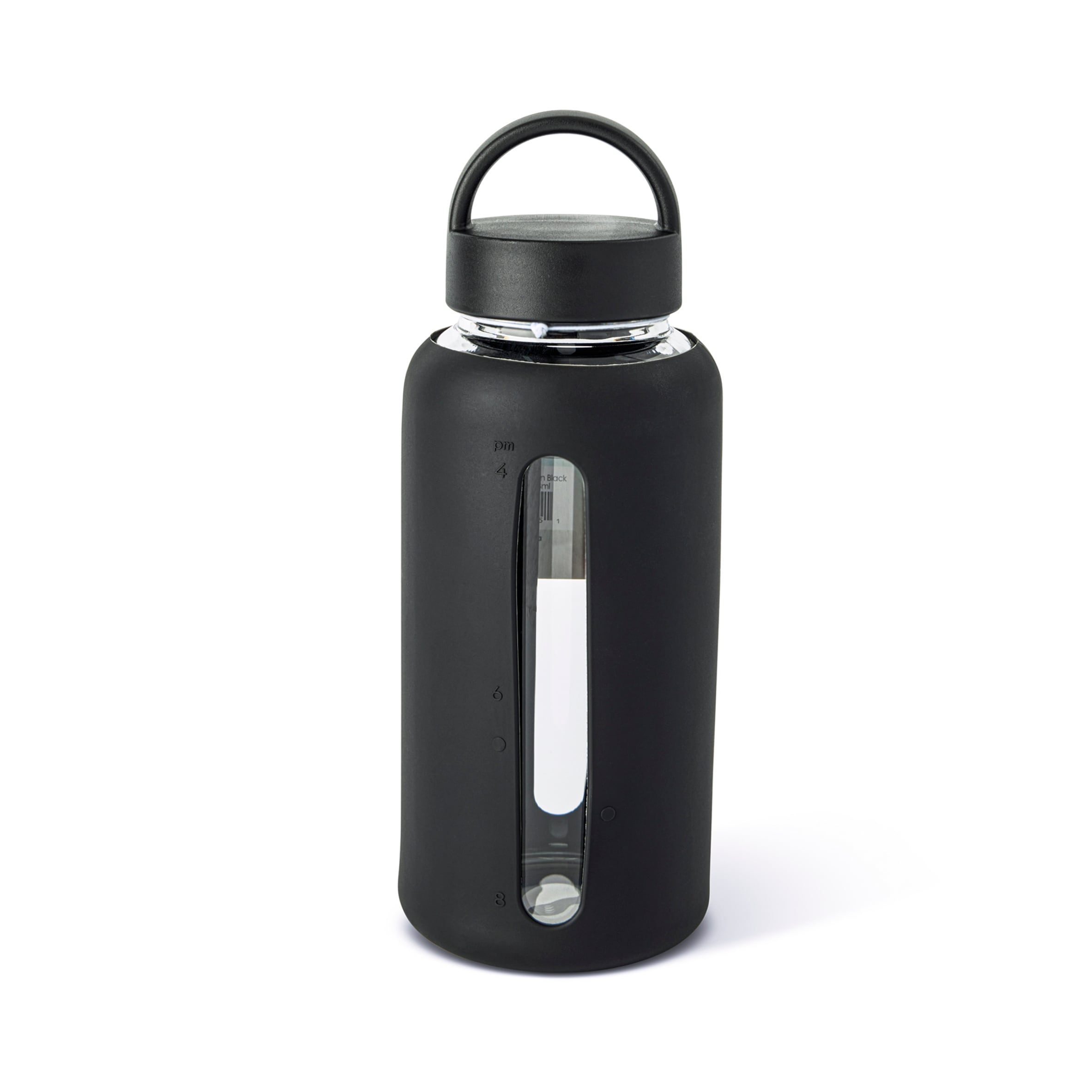 Core Kitchen Black Glass Water Bottle Tumbler 798ml thumbnail 2