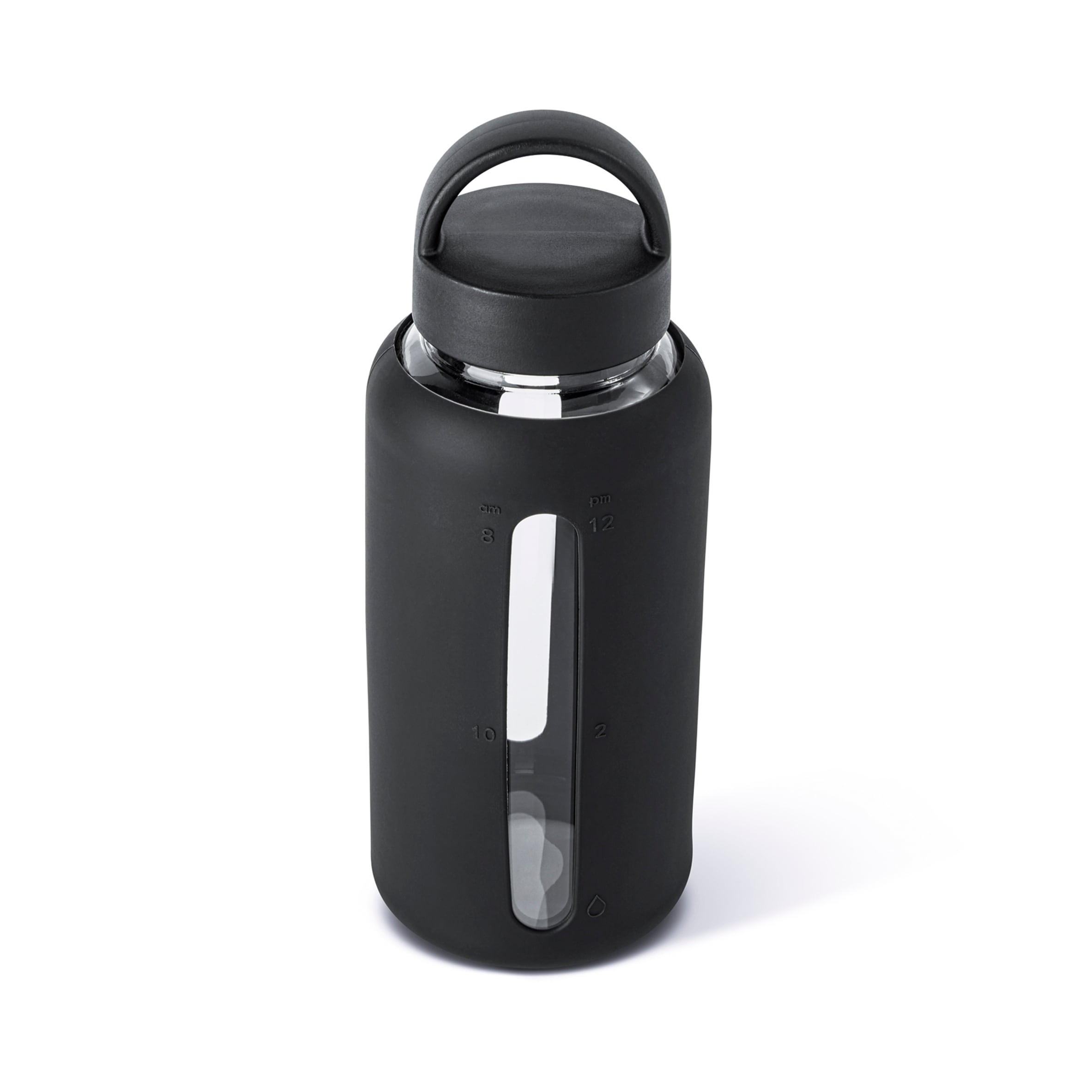 Core Kitchen Black Glass Water Bottle Tumbler 798ml thumbnail 3
