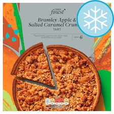 Tesco Finest Bramley Apple & Caramel Crumble Tart 453g