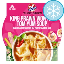 Kitchen Joy Thai Sides King Prawn Wonton Tom Yum Soup 147g