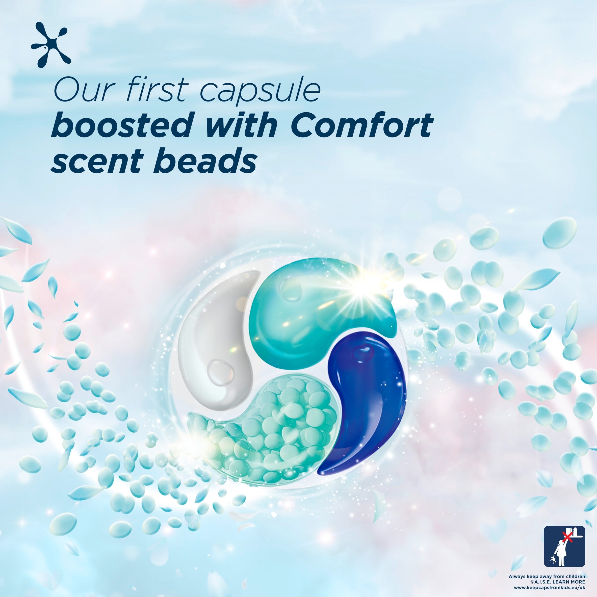 Persil Pure Heaven Scent Pearls Non Bio Laundry Washing Detergent Capsules Pods 19 Washes 340g thumbnail 4