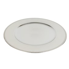 Candlelight Silver Charger