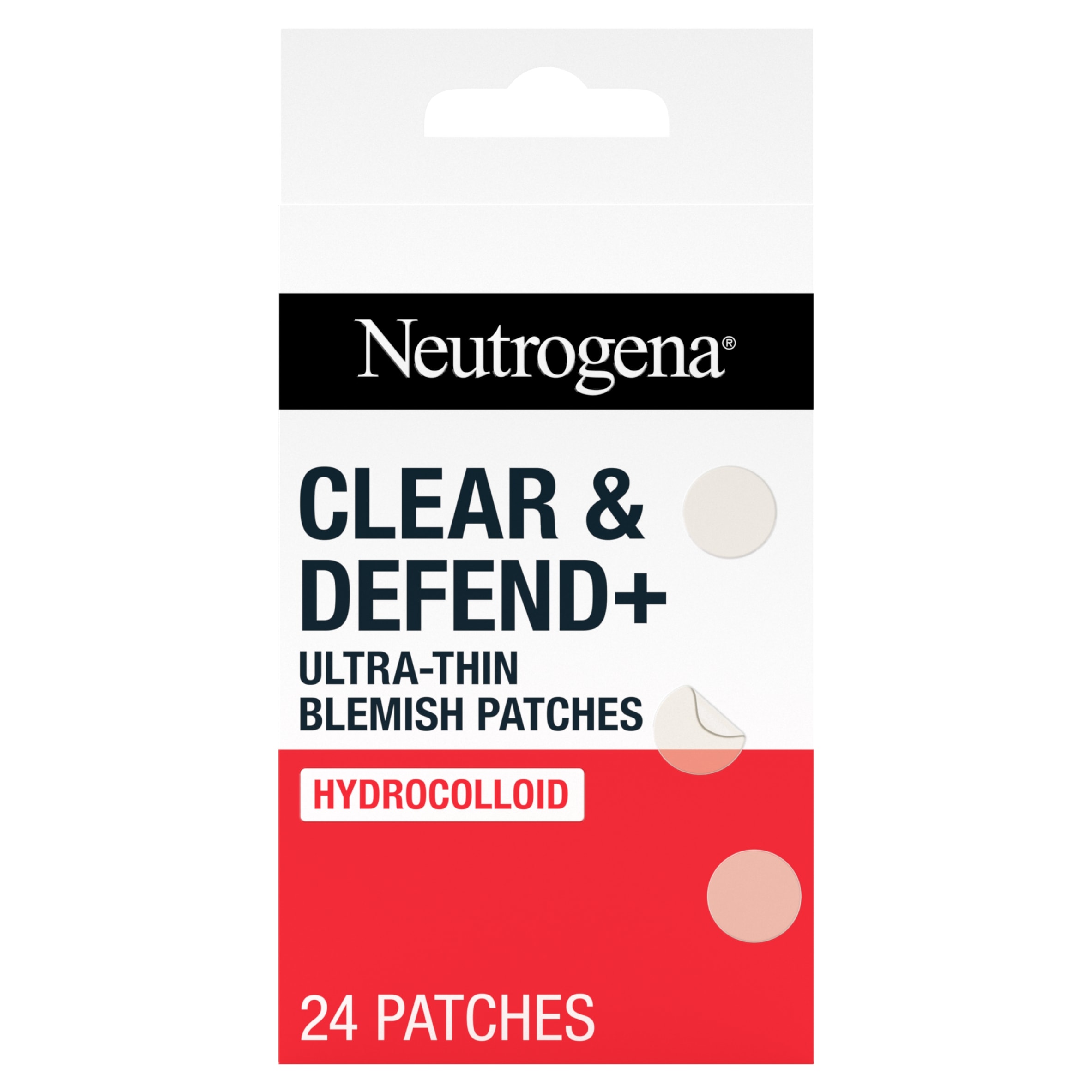 Neutrogena Clear & Defend+ Ultra-Thin Blemish Patches 24s