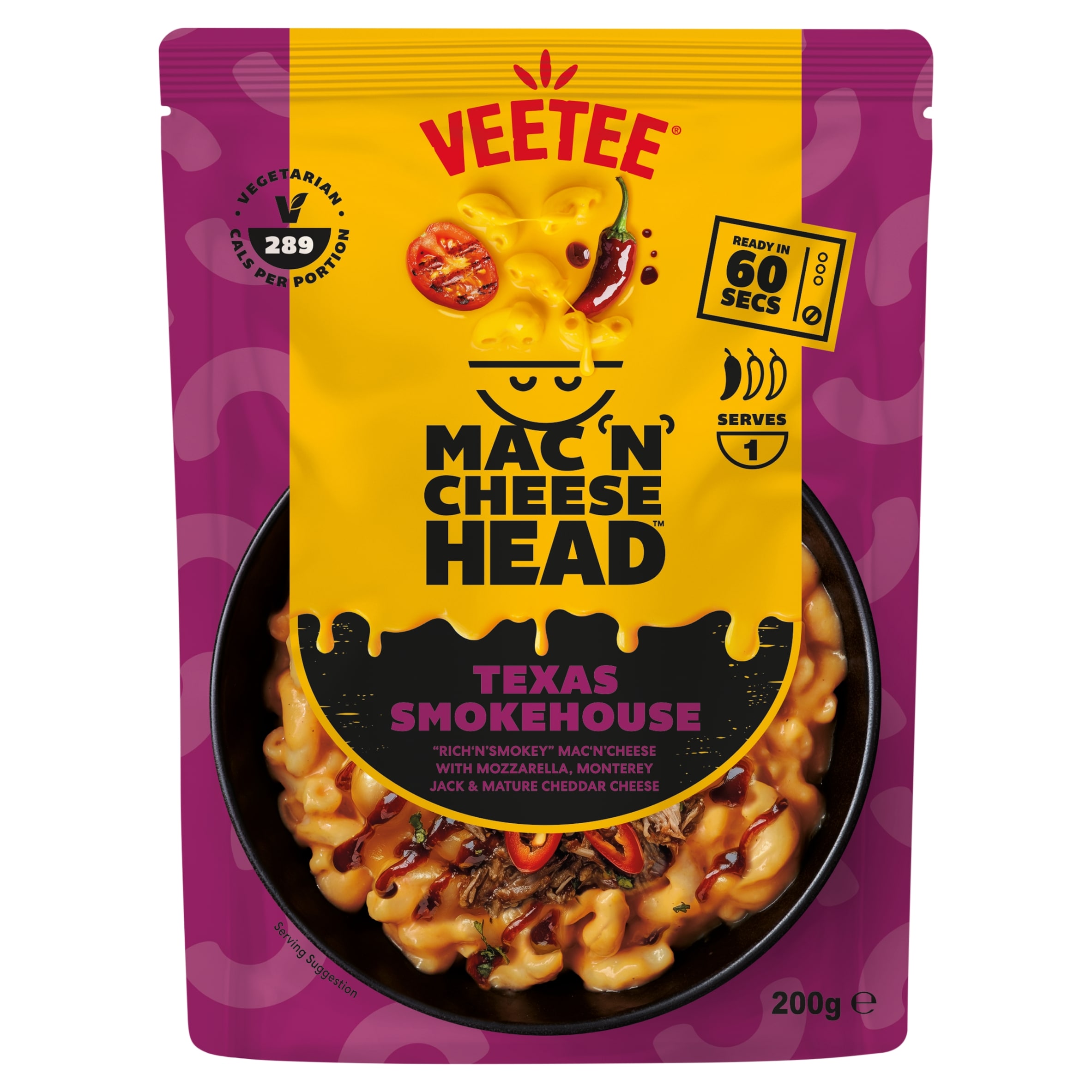 Mac N Cheese Head Texas Smokehouse 200g 