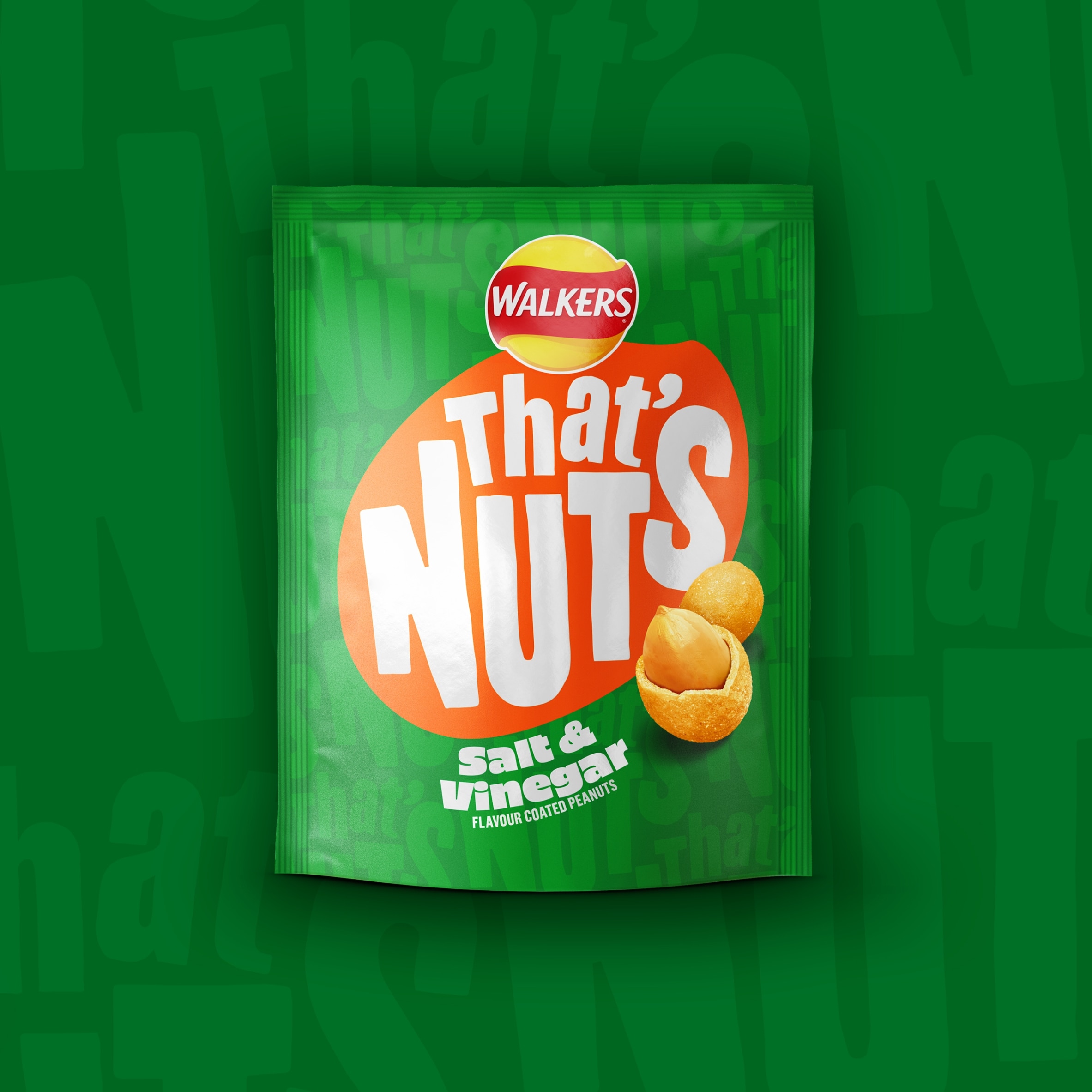 Walkers Thats Nuts Salt & Vinegar 160g thumbnail 2