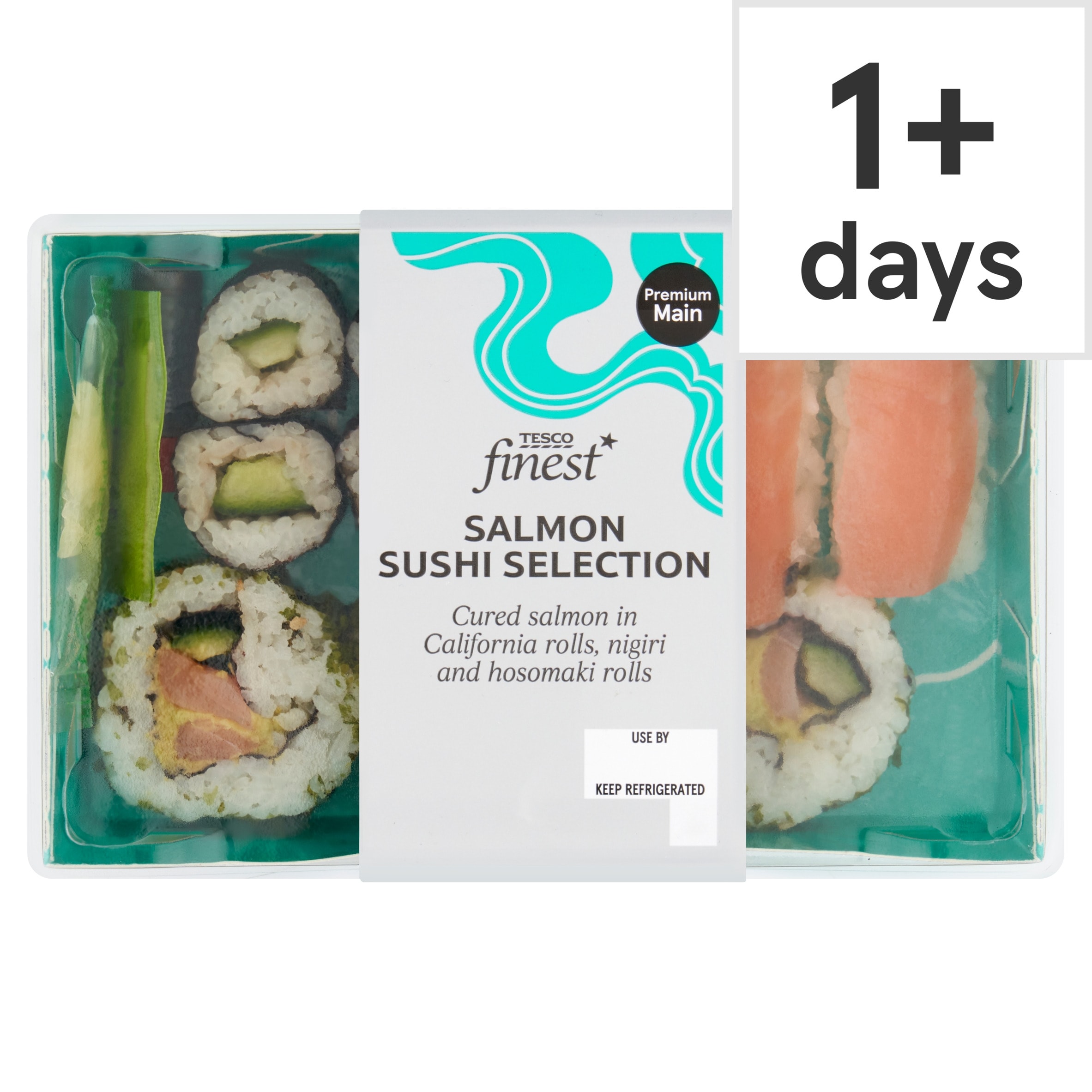 Tesco Finest Salmon Sushi Selection 196g